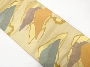 アンティーク　笠松模様織り出し袋帯(材料)